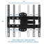 Full Motion TV Wall Mount Corner Bracket | Extending Arm Articulating Fits 26 - 55 in. TVs