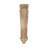 8 in x 2 in x 4-3/4 in Unfinished Small Solid Classic Traditional Plain Wood Corbel-51892948