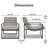 Tommy Hilfiger Dawson Contemporary Armchair-53105018