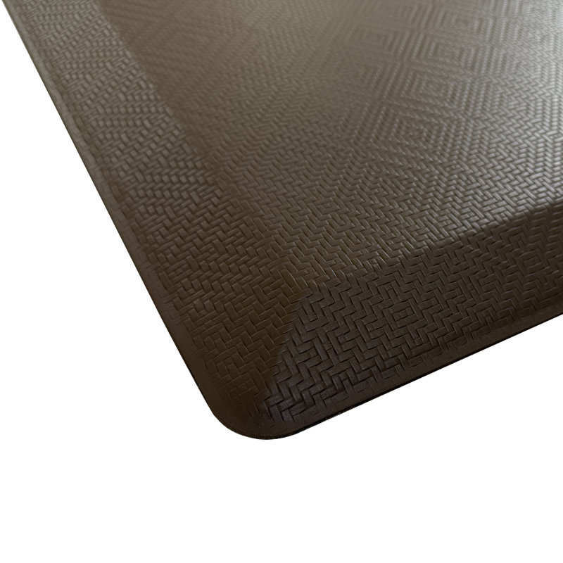 Tapis de cuisine antidérapant Allure Diamond, Brun