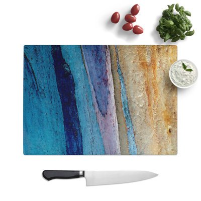 Glass Goodbye To You in Abstract Chopping Board