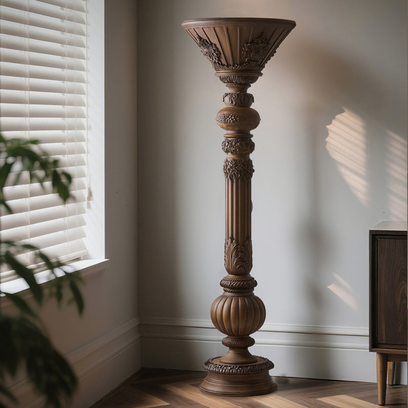 Lampes sur pied en résine sans noix
