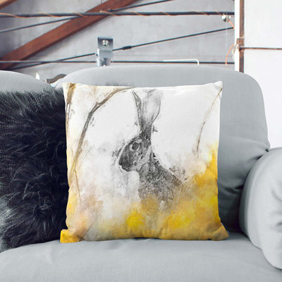Abstract Square Cushion