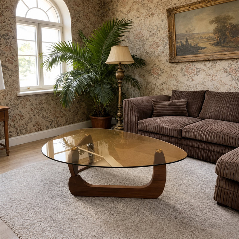 Table basse triangulaire Table d'appoint Chic Home Office Furniture