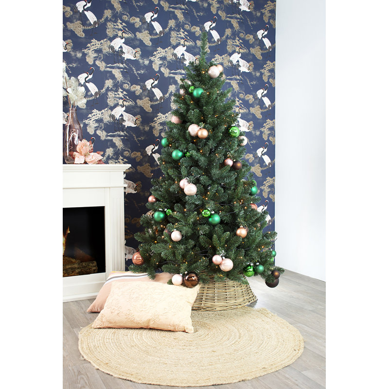 Artificial Spruce Christmas Tree, 6ft H