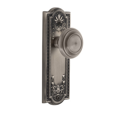 Grand mannequin en plaque Parthénon avec bouton de porte circulaire Grandeur