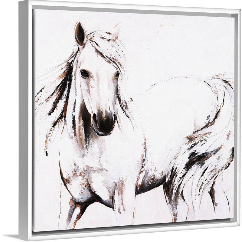 « tennessee », peinture sur toile, Cadre flottant blanc, H 21,7 po x l 21,7 po x p 1,75 po