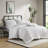 Modern White Twin/twin Xl Bedding Sets, Polyester Jersey Comforter Set For Cozy Home