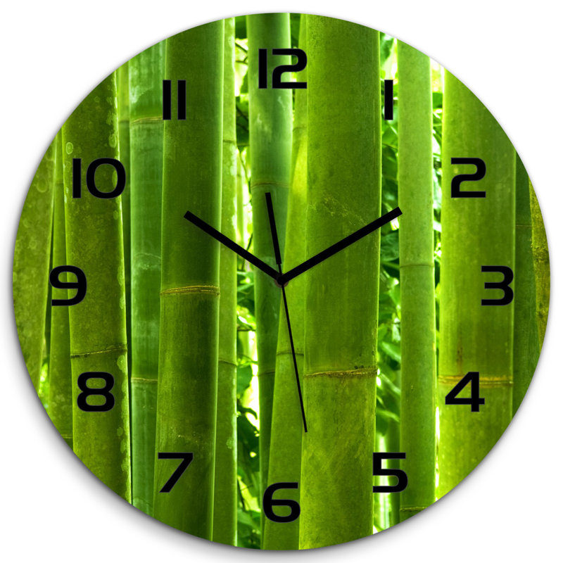 Joely Glass Wall Clock