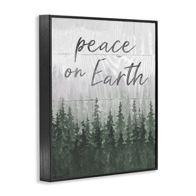 Art rustique de la paix sur terre, estampe numérique par Carol Robinson