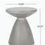 Table d'appoint d'extérieur en béton léger