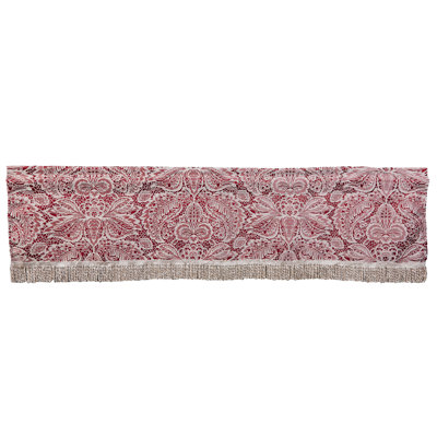 Damask Tailored Window Valance