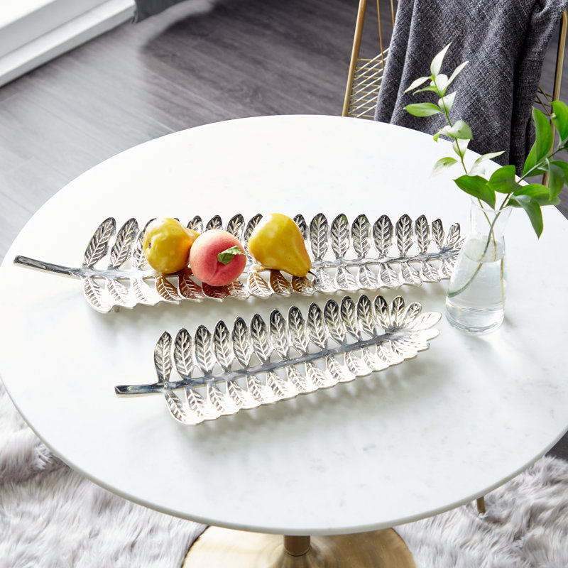 Actin Metal Tray - Set of 2