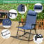 Chaise berçante d'extérieur en métal Gossett-29580987