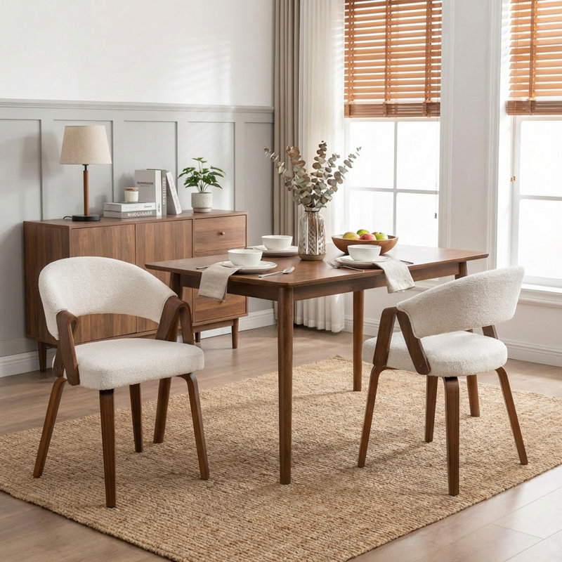 Chaise rembourrée Providence, Beige