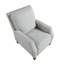 Chaise inclinable de style transitionnel