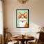 Animaux - Chat orange mignon avec collier rouge-1636498740-1636498743-1636498747