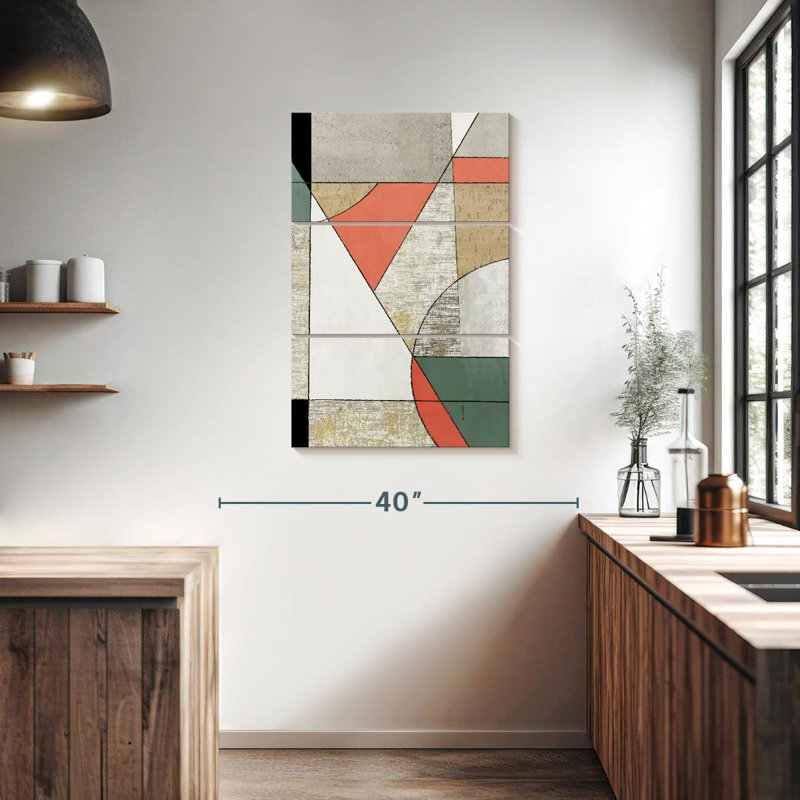 Avery Folding Together I, 38" H x 24" W