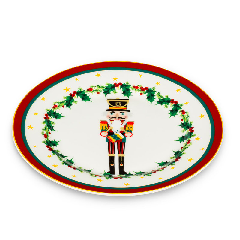 Set Of 2 Nutcracker Plate