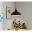 Modern Japanese Dip Dome Acrylic Pendant Light – Simple Ambient Hanging Light with E27 Base