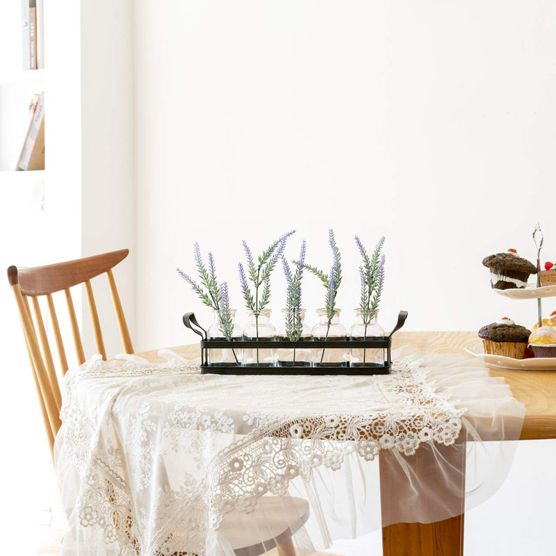 Plante terrarium avec support en métal