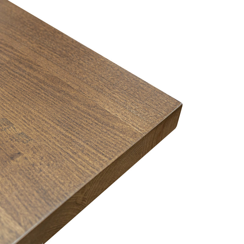 Plateau de table rectangulaire Ivy, Brun, H 24 po x L 30 po x l 1,5 po