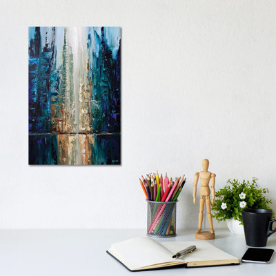 City Of Angels by Osnat Tzadok - Wrapped Canvas Print