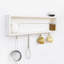 Wym 2 Piece Solid Wood Floating Shelf with Adjustable Shelves-218161676