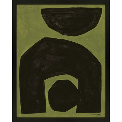 Lyndsey "Module on Green 2" Painting