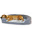 Lit orthopédique pour chien avec traversin-1087044879-1087044867