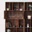 Bibliothèque en bois massif de haute qualité
