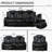 3-Piece Breathing Leather Power Recliner Sofa Set With LED Light,Wireless Charging Station, And Storage Armrest-833926176