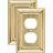 Architectural 1-Gang Duplex Outlet Standard Wall Plate-113025350-128261297