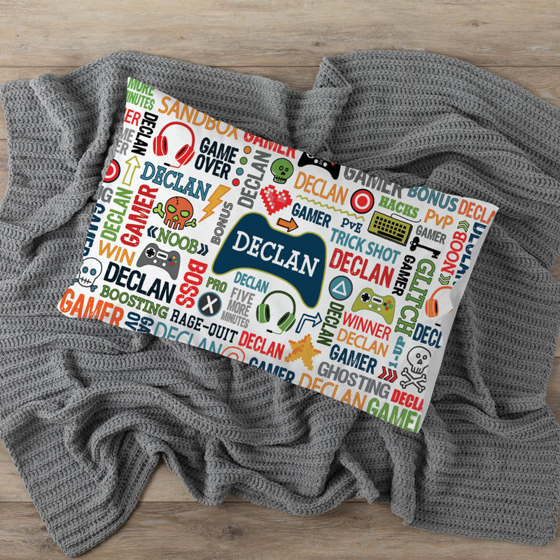 Polyester Zipper Pillowcase, Yes