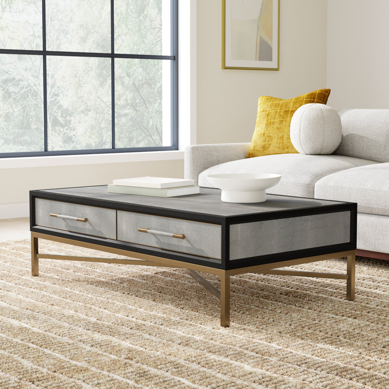 Meera 4 Legs Coffee Table with Storage
