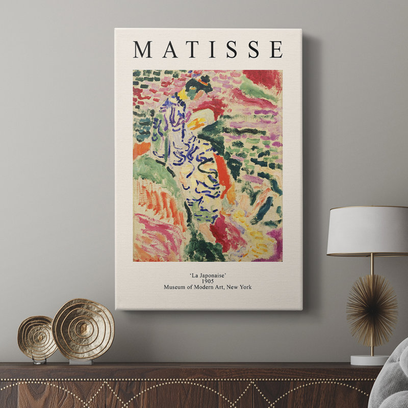 Matisse CC III, reproduction encadrée - galerie Cavas sur mesure, H 27 po x l 18 po