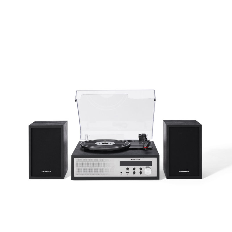 Sloane Record Player with Speakers