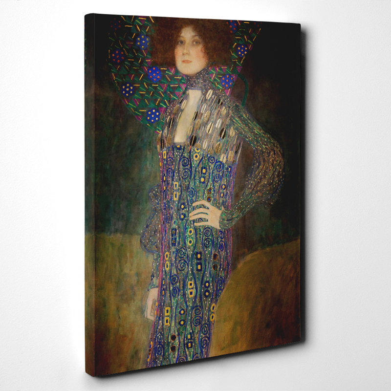 Gustav Klimt - Wrapped Canvas Painting, 60cm H x 40cm W