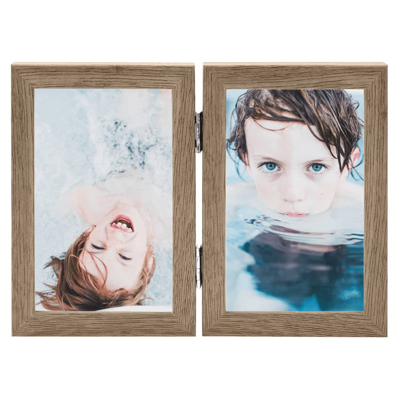 Brandisha Wood Picture Frame, Black, 29.7cm H x 21cm W x 0.5cm D