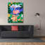 «Ultimate Flamingo» par Holly McGee, art mural sur toile-291661155