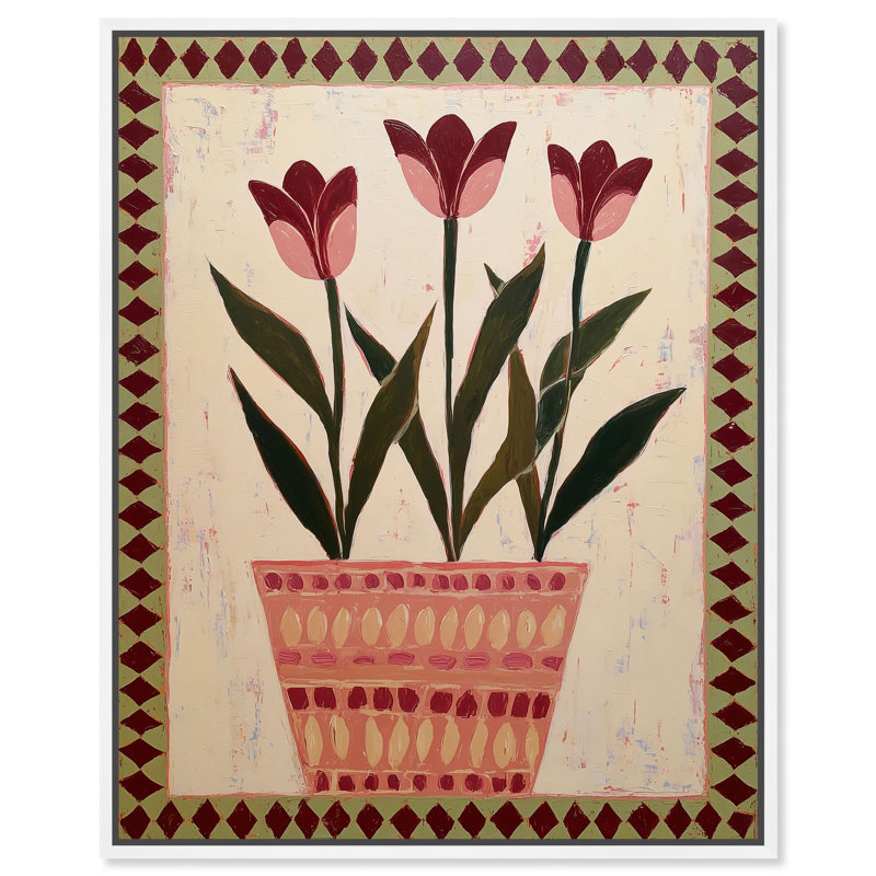 Décoration murale de cuisine Rustic Bloom IV par Art Remedy, cadre blanc, 20 x 24, 25"H x 21"W, Cadre blanc