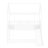 White Twin Over Bunk Bed With And Detachable Slide Solid Convertible