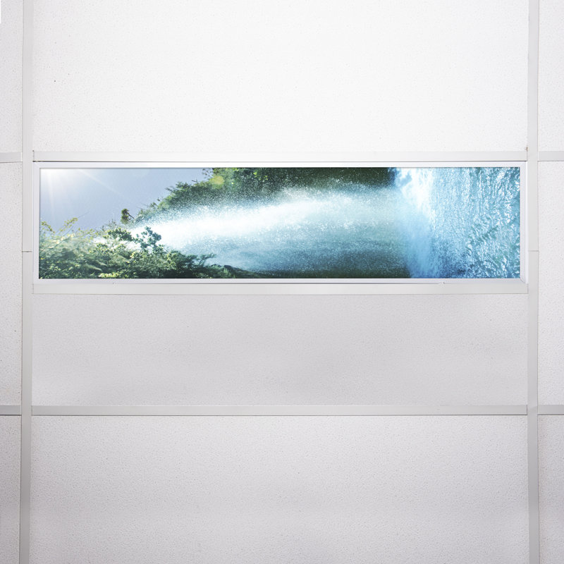 Waterfall Rectangle Fixture Component Ceiling Light