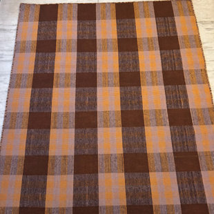 Wool Plaid Rug
