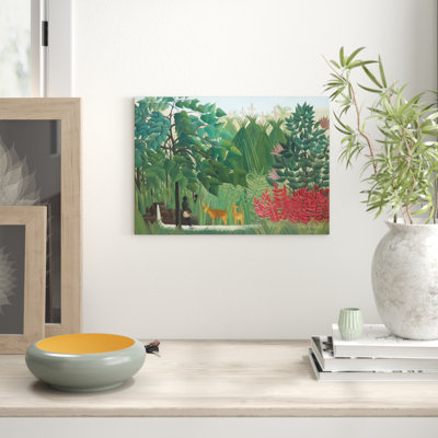 Henri Rousseau Two Deer - Frameless Print