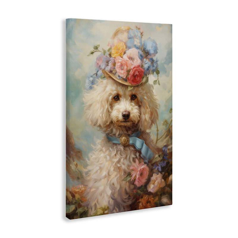 Toile pour animaux Labradoodle Era Victorian Era, design par Wumples, H 24 po x l 16 po