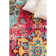 Juliemarie Vintage Bohemian Power Loom Performance Pink Rug