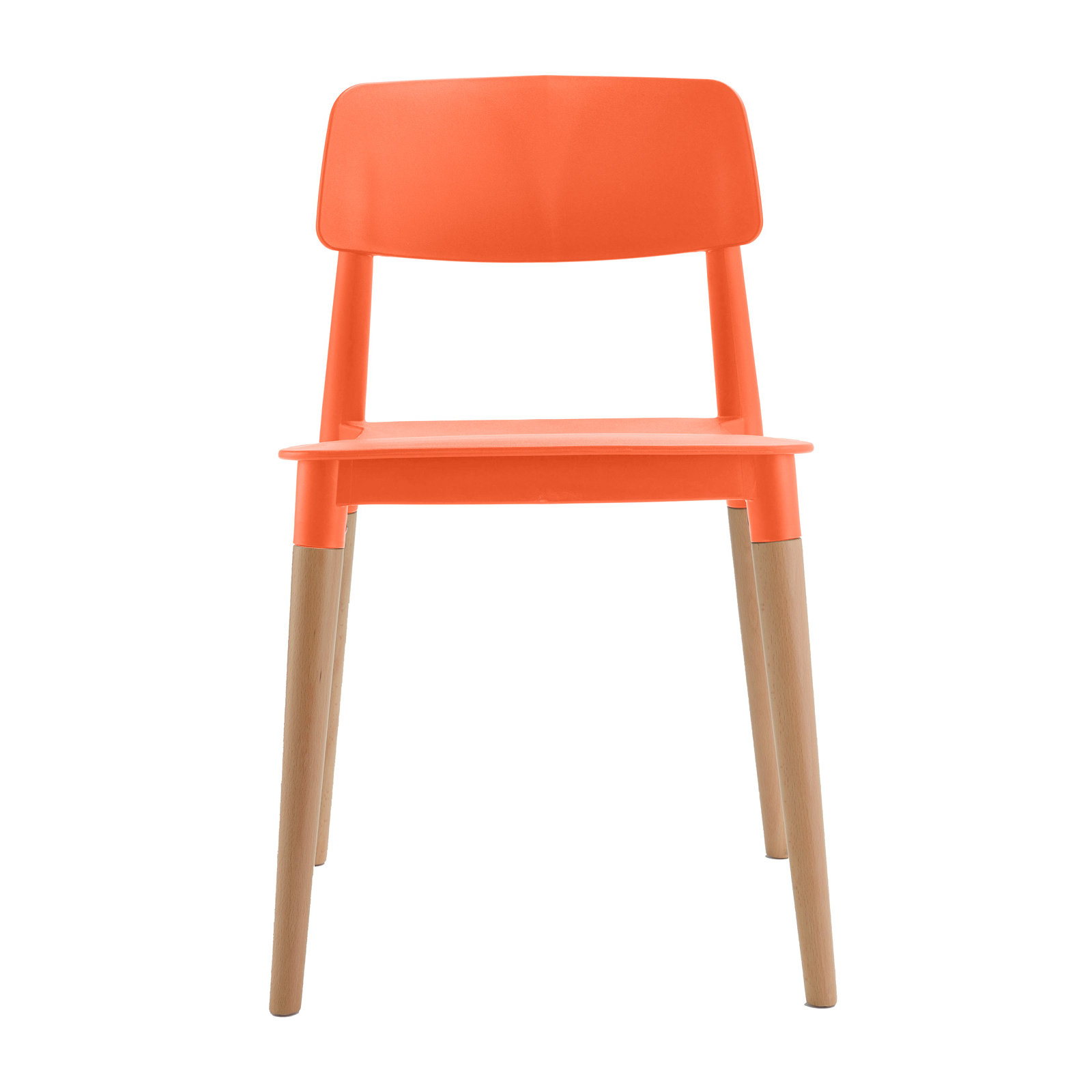 Jago Side Chair, Orange, 2