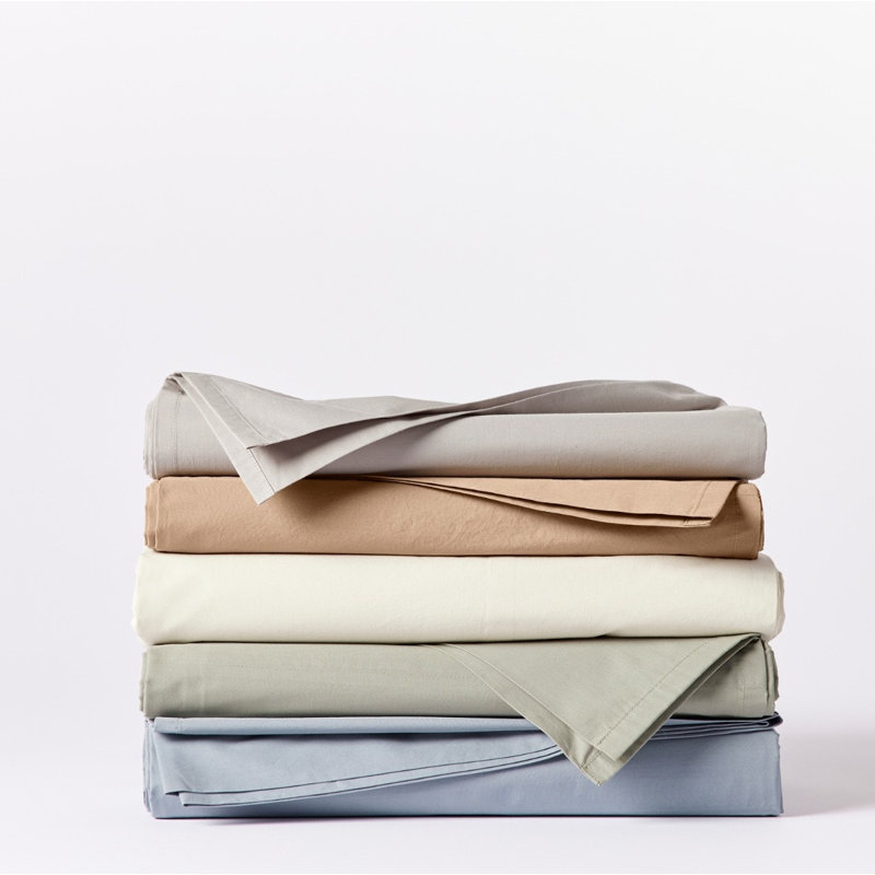 Fitted Sheet, Twin Fitted Sheet, Natural