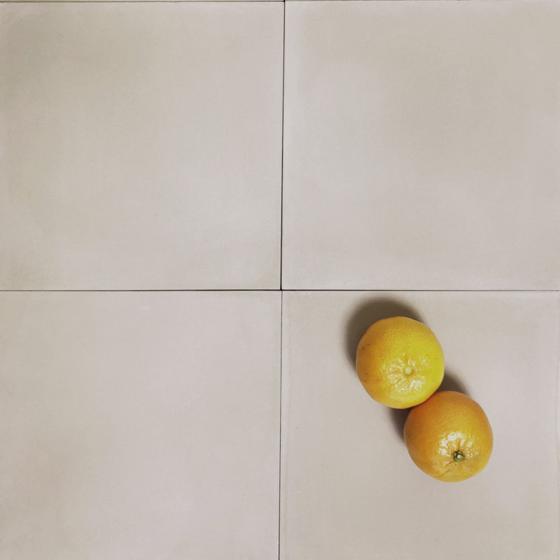 Solid 8" x 8" Cement Wall & Floor Tile, Featherstone